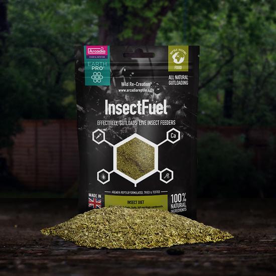 Arcadia Earth Pro InsectFuel 50g Pouch Live Food for Birds